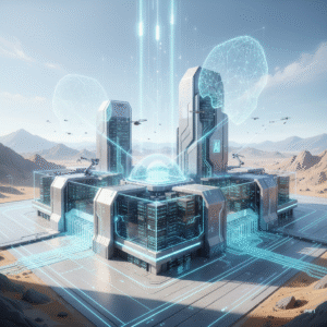 Smartphone moderno de color plata con pantalla encendida sobre un fondo blanco minimalista.