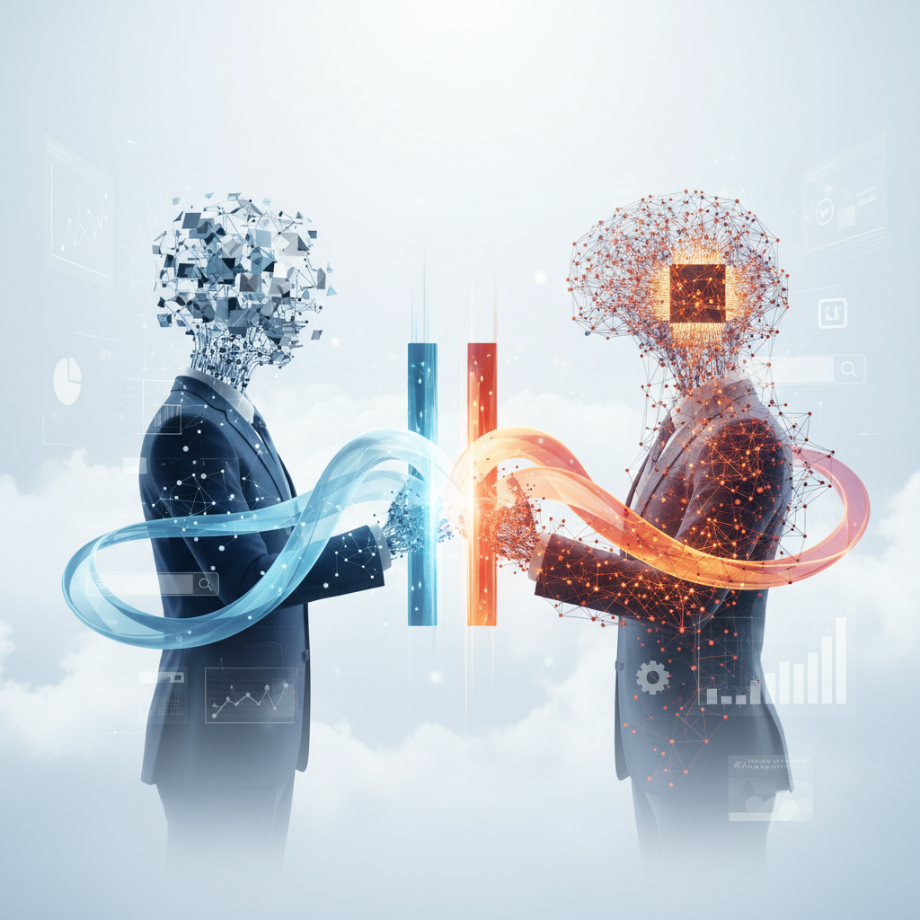 Manos sosteniendo un smartphone horizontal mostrando una aplicación de mapa con una ruta detallada y un destino marcado.