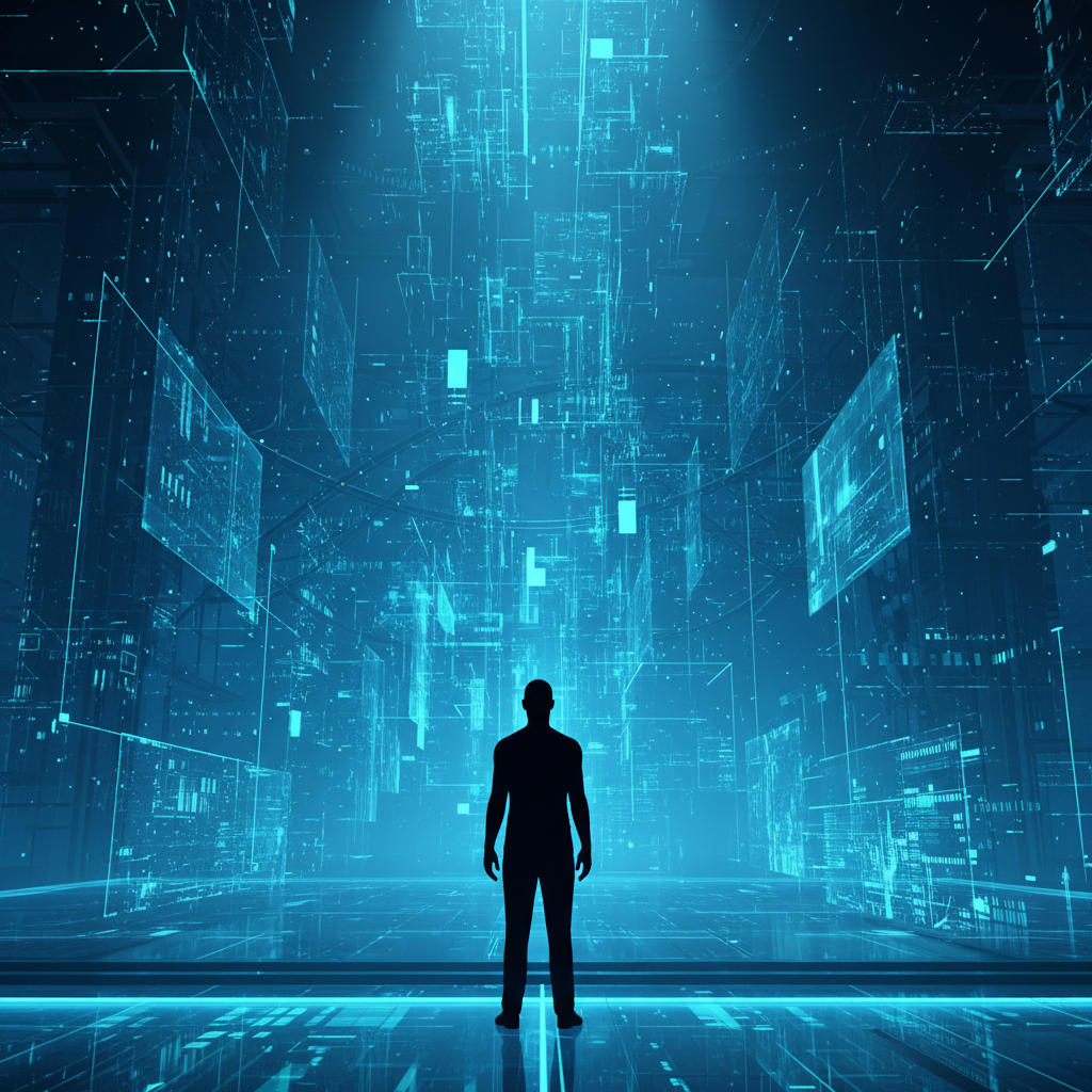 Persona sosteniendo un smartphone horizontalmente, mostrando una página de comercio electrónico con listados de dispositivos inteligentes grises en forma cilíndrica.