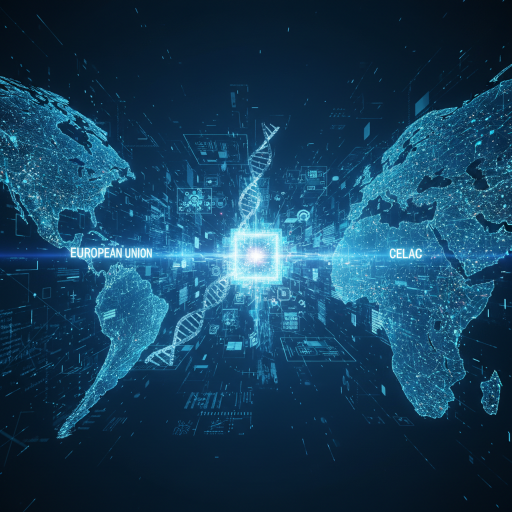 Grupo de profesionales diversos colaborando en una reunión de trabajo en una oficina moderna.