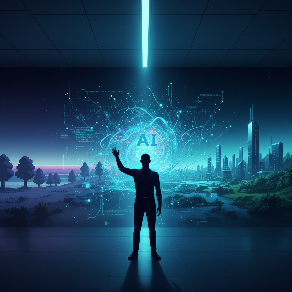 Taza de café humeante con arte latte en forma de corazón sobre una mesa de madera clara, junto a granos de café.