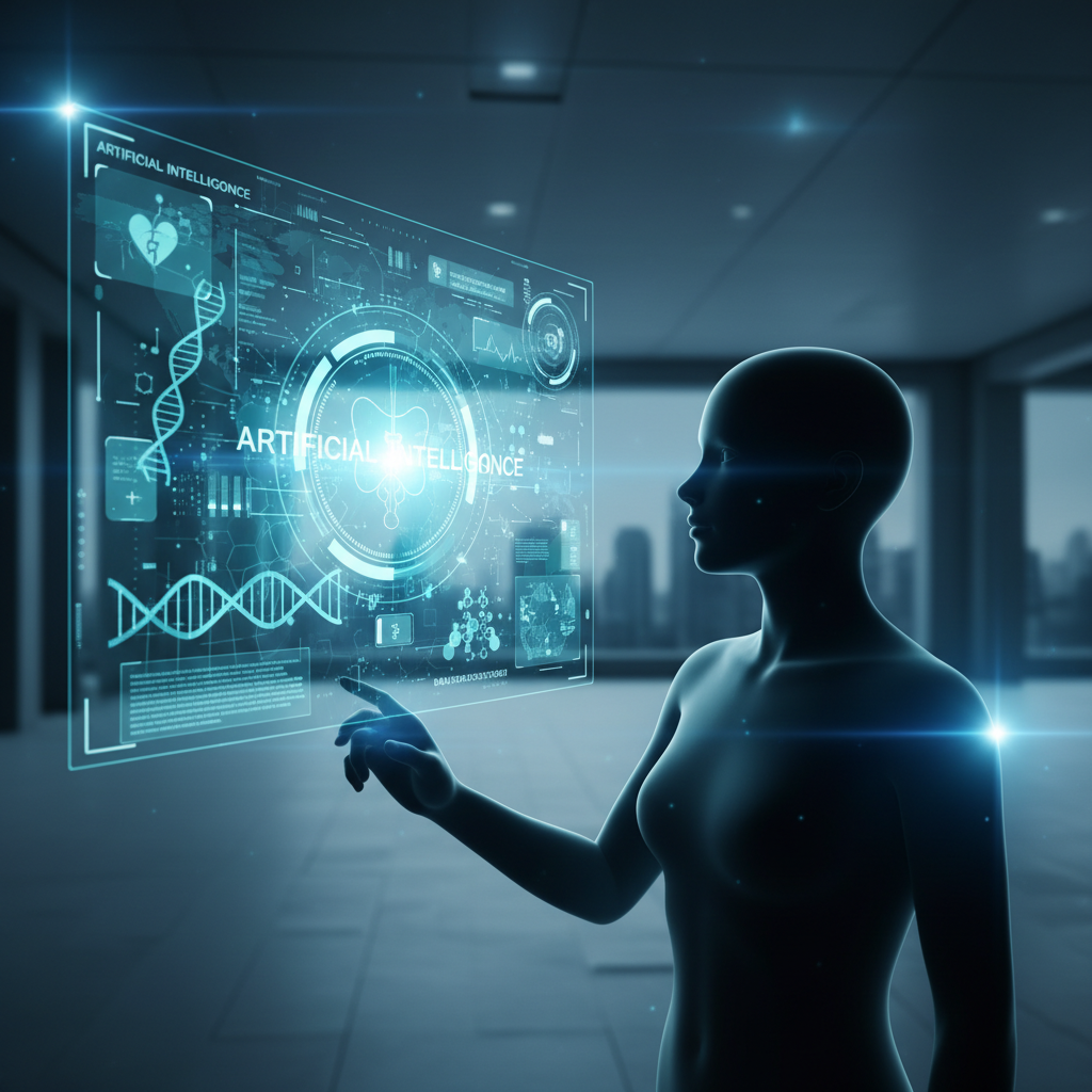 Una mano sostiene un smartphone rojo con una interfaz de búsqueda y resultados visible en su pantalla.