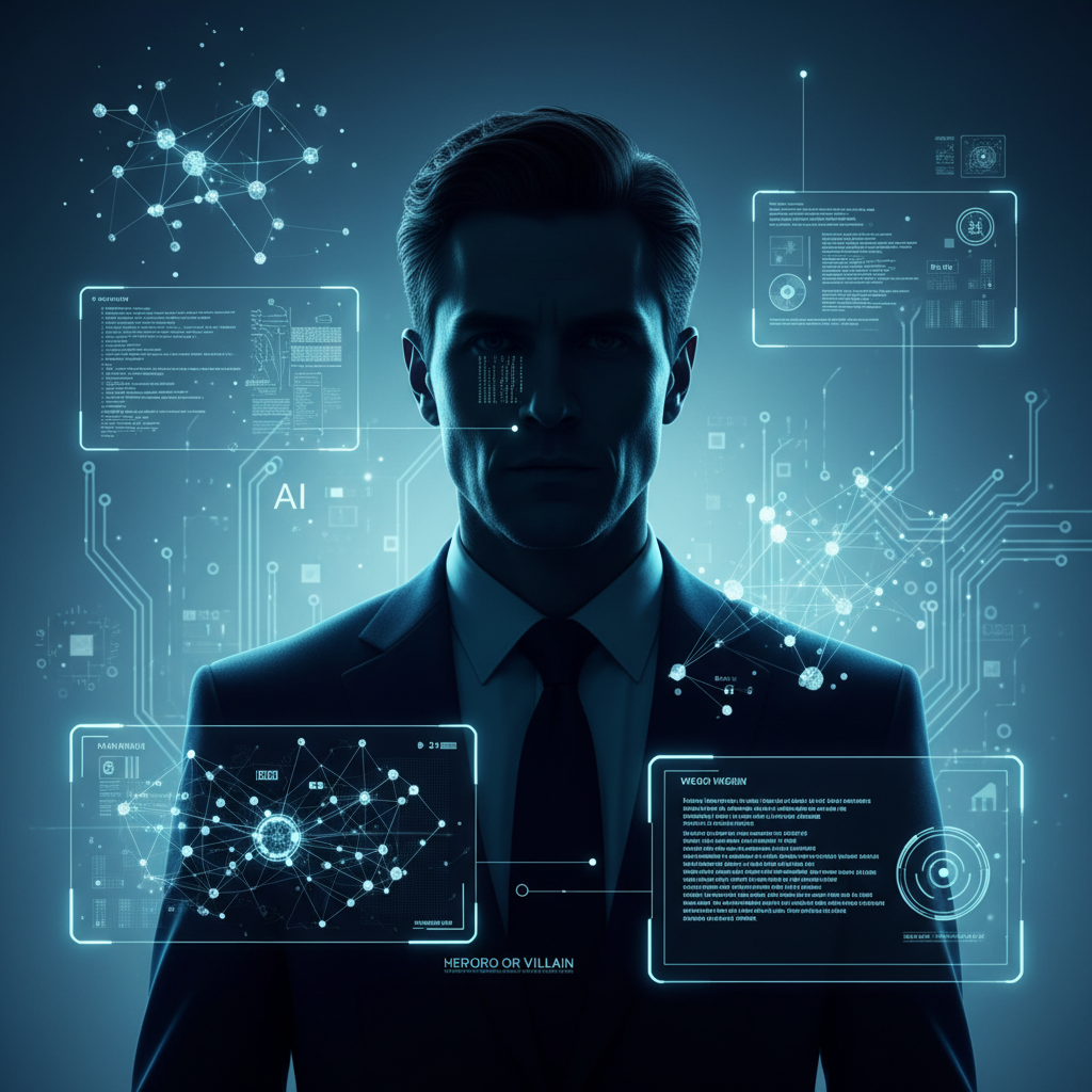 Una mujer sostiene un teléfono móvil que muestra una gráfica financiera ascendente sobre un fondo oscuro.