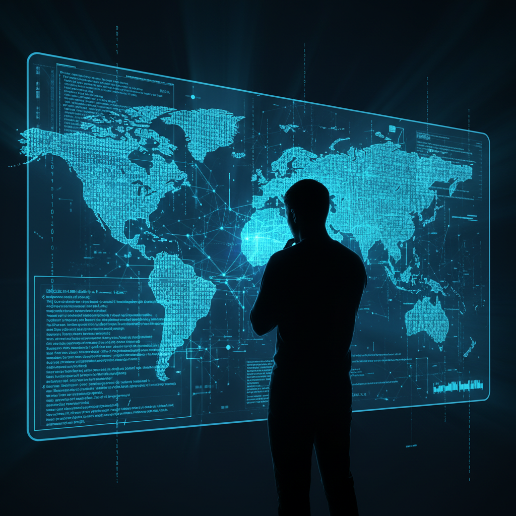 Una ensalada de frutas frescas y coloridas en un cuenco transparente, que incluye fresas, arándanos, kiwi, melón y uvas, dispuesta sobre una superficie de madera.