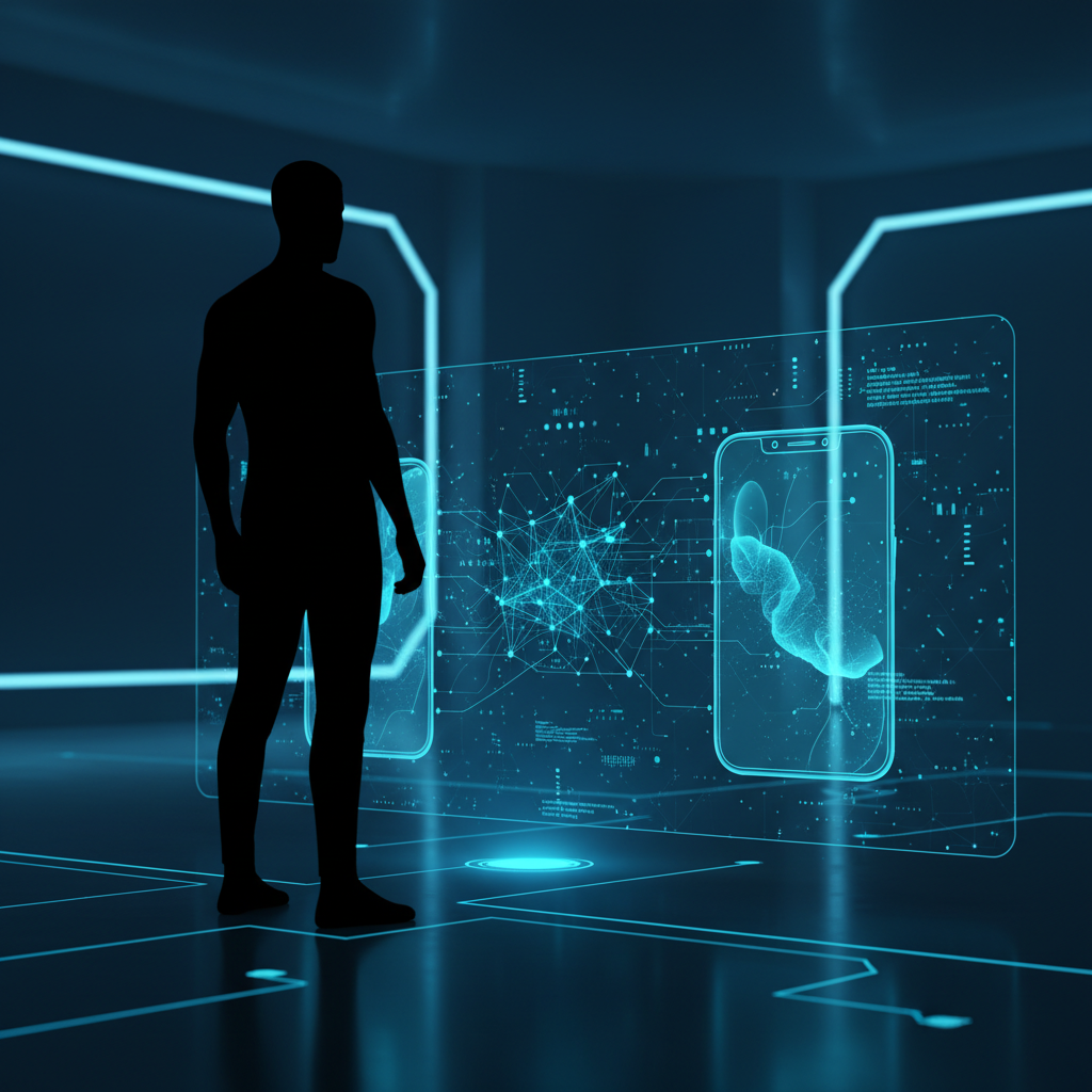 Manos sosteniendo un smartphone horizontalmente. La pantalla muestra un mapa mundial colorido con pines marcando ubicaciones.