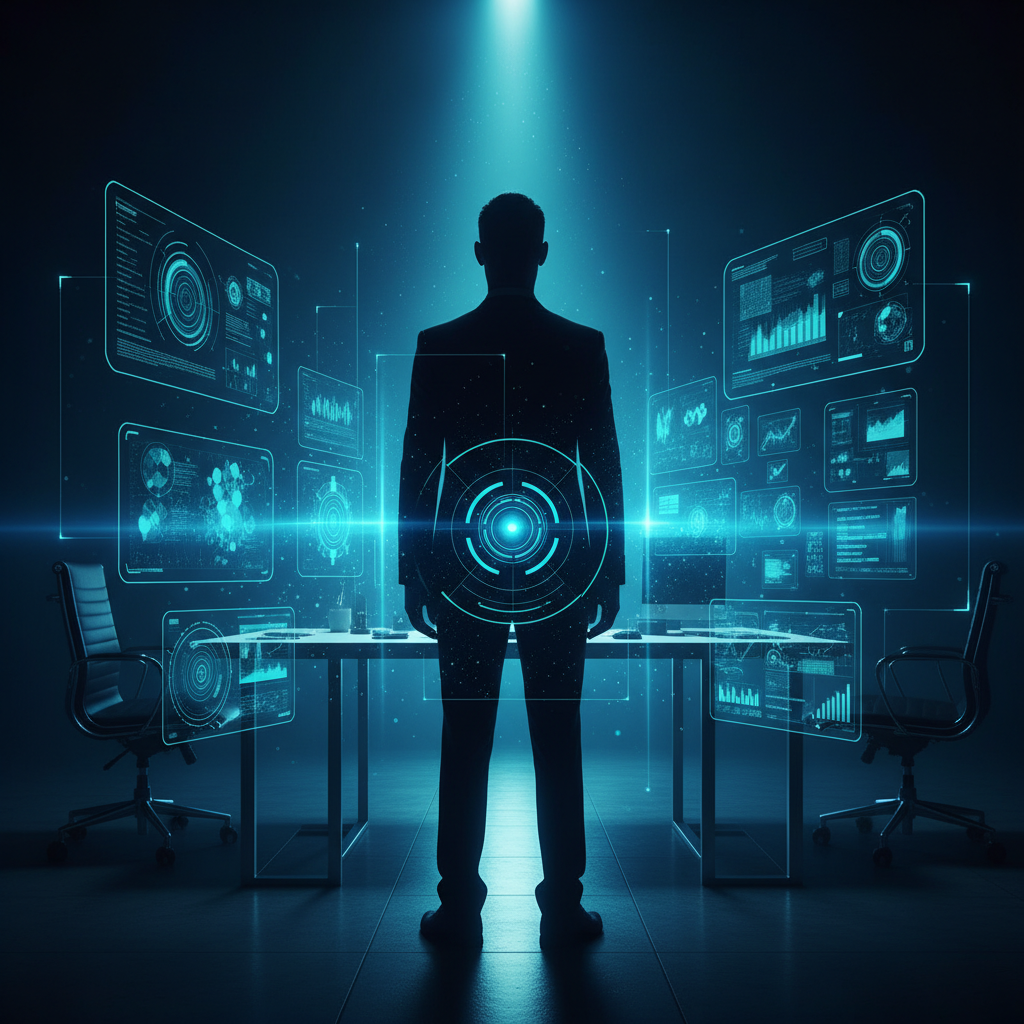 Una mano tecleando en el teclado de un portátil, con una taza de café y una libreta en el escritorio.