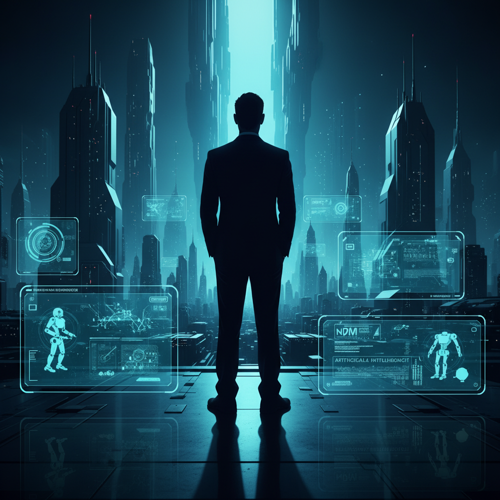 Robot aspirador blanco circular limpiando un suelo oscuro, con su cepillo giratorio visible.