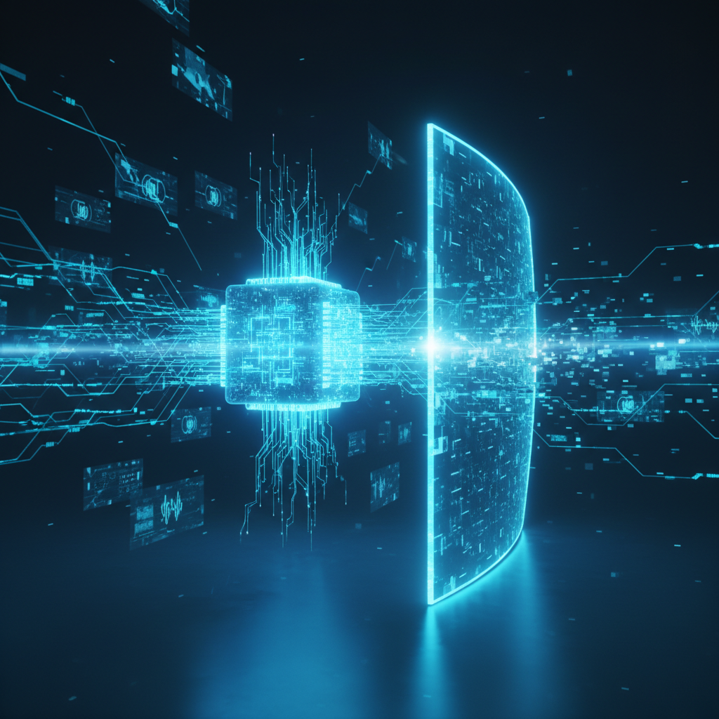 Vista aérea de una playa de arena blanca bañada por un mar azul turquesa, con algunas olas rompiendo cerca de la orilla y vegetación verde en el fondo.