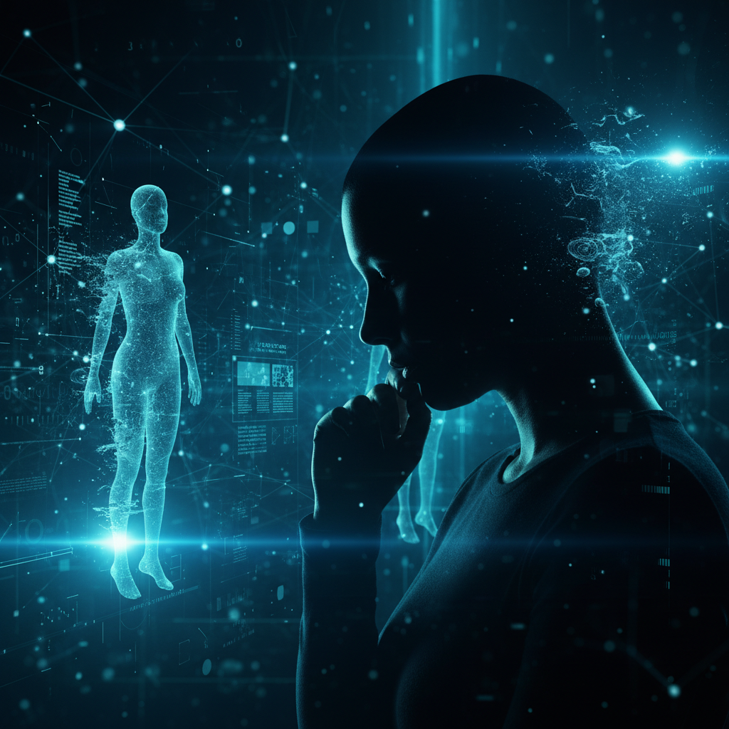 Smartphone moderno de color oscuro sobre una superficie plana clara.