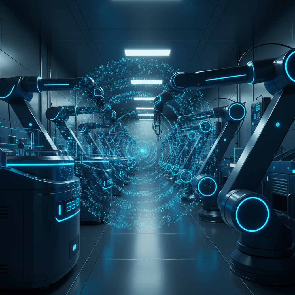 Un primer plano detallado de un ojo humano abierto con iris azul grisáceo y pupila oscura, mostrando pestañas y la textura de la piel circundante.