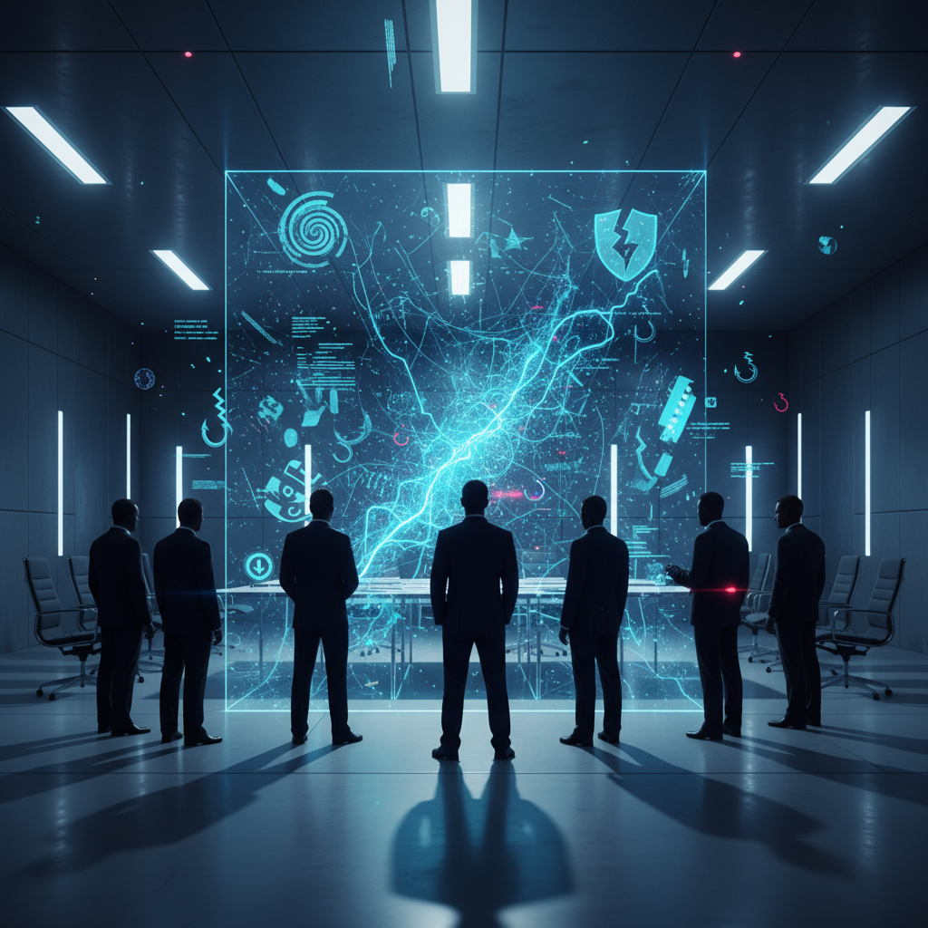 Una taza de cerámica blanca con el texto "Hello World" sobre una mesa de madera, junto a un portátil abierto.} {