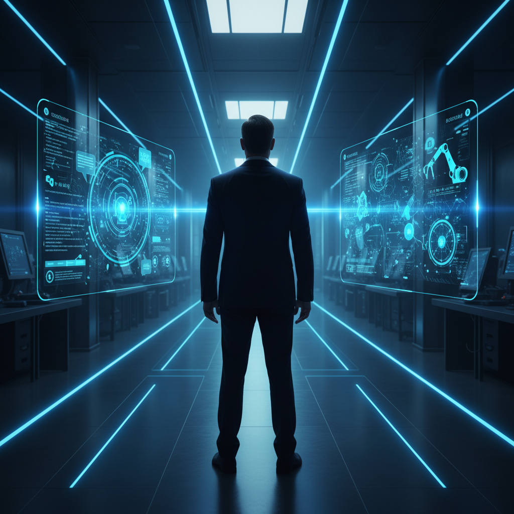 Manos de una persona tecleando en un portátil con pantalla mostrando un panel de control de analíticas web y SEO.