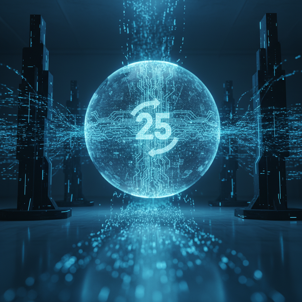 Una persona sosteniendo un smartphone con la pantalla encendida mostrando un gráfico de barras de crecimiento y estadísticas positivas.