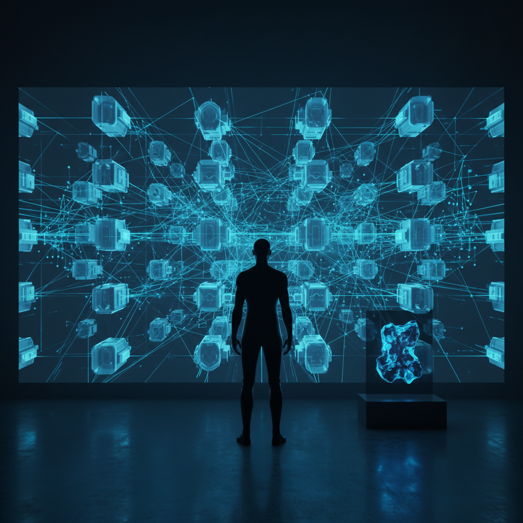 Taza de café humeante en una mesa de madera rústica con granos de café esparcidos alrededor.