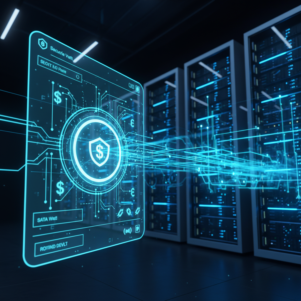 Manos de una persona tecleando en un teclado de portátil, con la pantalla mostrando gráficos de barras y líneas sobre datos de tráfico web y rendimiento.