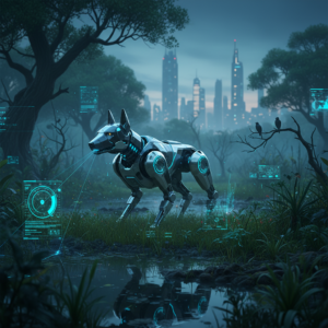 Grupo de estudiantes jóvenes en un aula moderna con tabletas y portátiles abiertos.