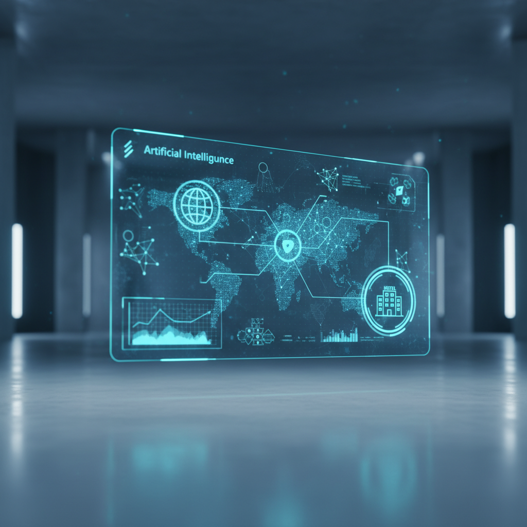 Una taza blanca de café latte con un corazón dibujado en la espuma, sobre una mesa de madera rústica, con granos de café tostado esparcidos.