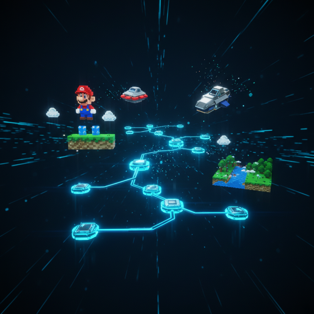 Persona de espaldas sentada en una mesa de madera, trabajando concentrada en un ordenador portátil plateado, con un smartphone blanco junto a él, en un entorno de oficina o coworking luminoso.