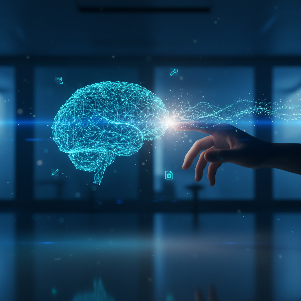 Una mano sostiene un smartphone mostrando en su pantalla una imagen de una planta suculenta verde con hojas carnosas en forma de roseta.