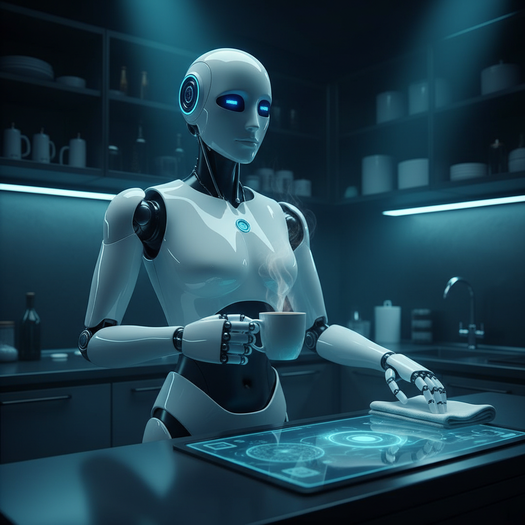 Persona trabajando en un ordenador portátil, cuya pantalla muestra métricas de SEO como rankings de palabras clave y gráficos de tráfico web.