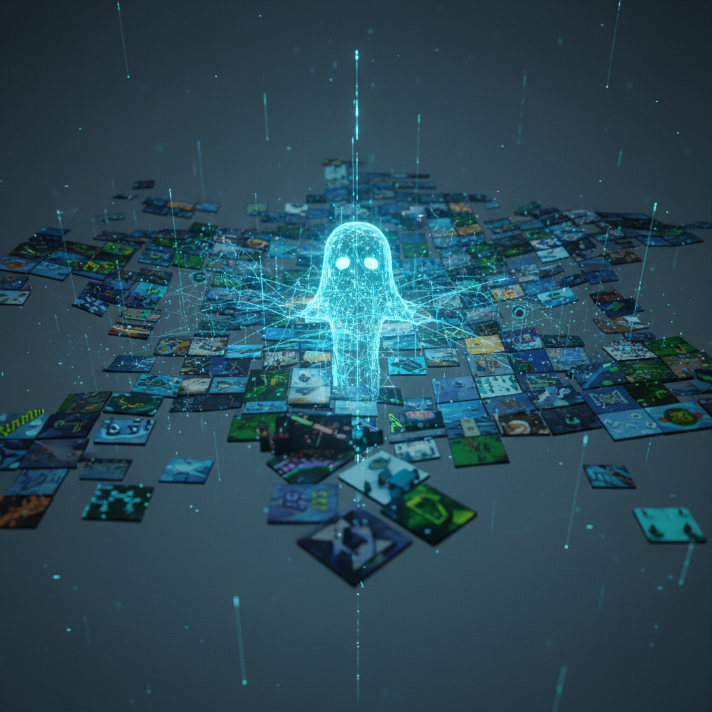 Primer plano de unas manos sosteniendo un estuche de lentes de contacto abierto. El estuche es azul y blanco, y se ve una lente de contacto transparente sumergida en líquido en uno de los compartimentos.