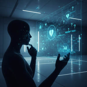 Océano azul tranquilo con playa de arena dorada bajo un cielo despejado.