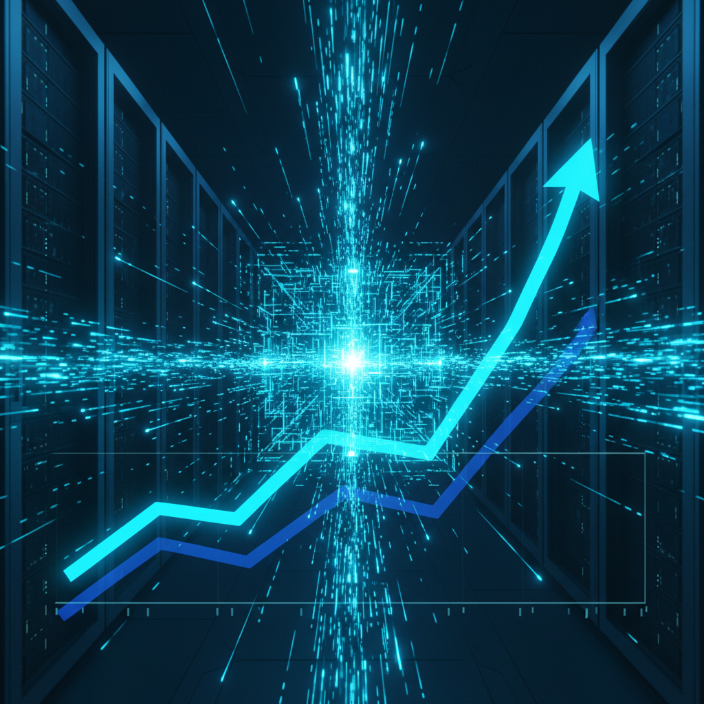 Una mujer joven sonriente con el cabello recogido mira directamente a la cámara. Lleva un polo blanco con un logotipo de estrella naranja y auriculares negros con micrófono.