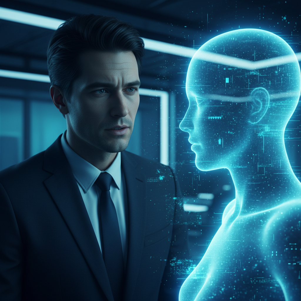 Pila de panqueques esponjosos cubiertos con arándanos frescos y sirope dorado en un plato blanco, con un tenedor al lado.