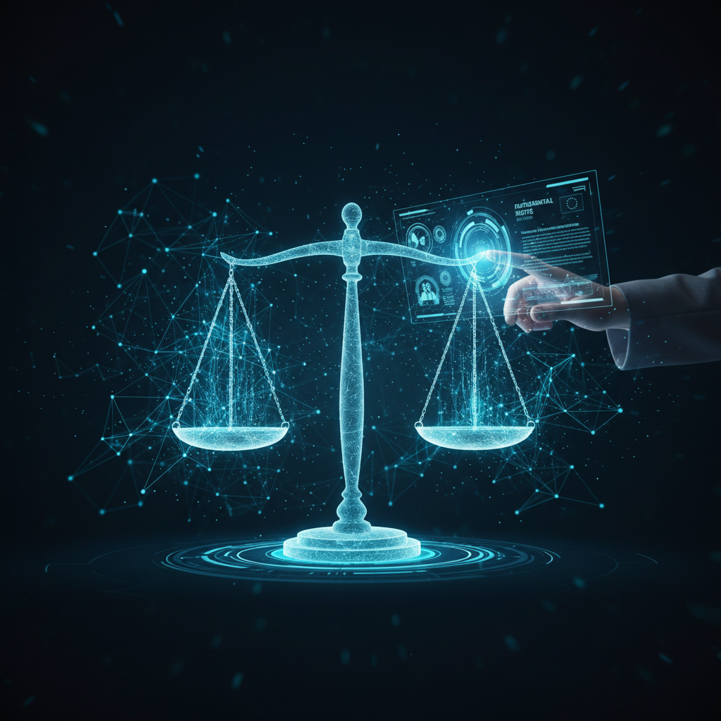 Una mujer joven con cabello rubio sonríe mientras usa su smartphone en una aplicación de mapas o navegación, señalando la pantalla con su dedo.