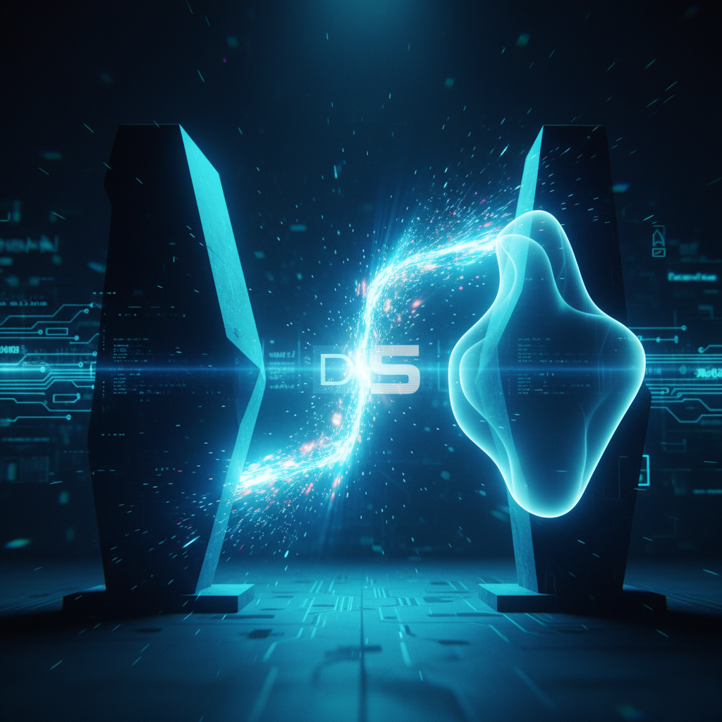 Persona analizando datos en un portátil con gráficos, bolígrafo y papeles en el escritorio.