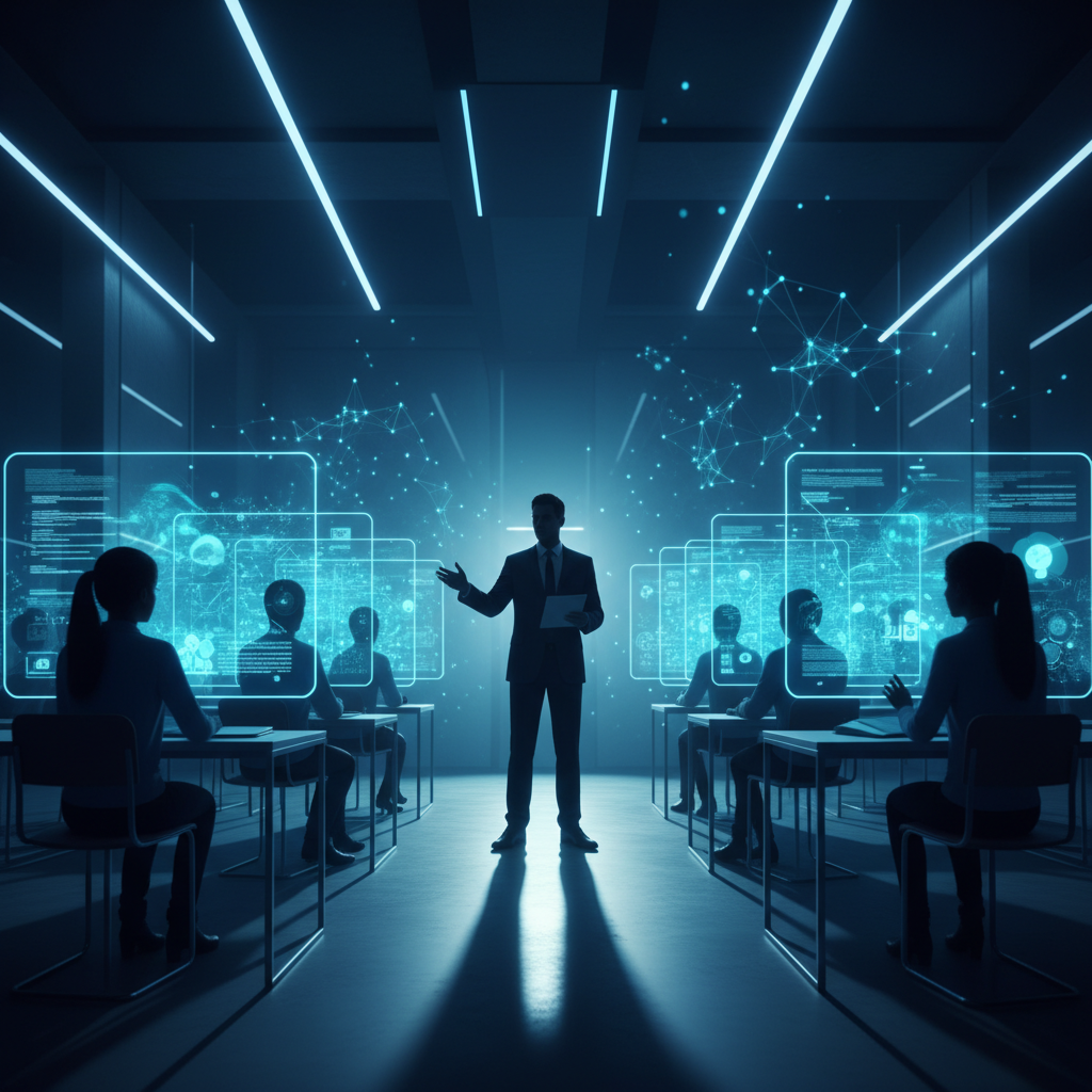 Grupo diverso de profesionales colaborando en una reunión de trabajo alrededor de una mesa en una oficina moderna.