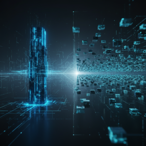 Adhesivo circular verde con borde blanco que muestra un icono de casa con una hoja y el texto 'ECO-CERT' en blanco.