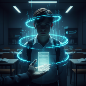 Cielo azul claro con algunas nubes blancas y esponjosas.