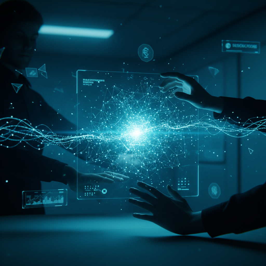 Persona con bata blanca y guantes azules sujetando una placa de Petri con colonias bacterianas sobre medio de cultivo rojizo.