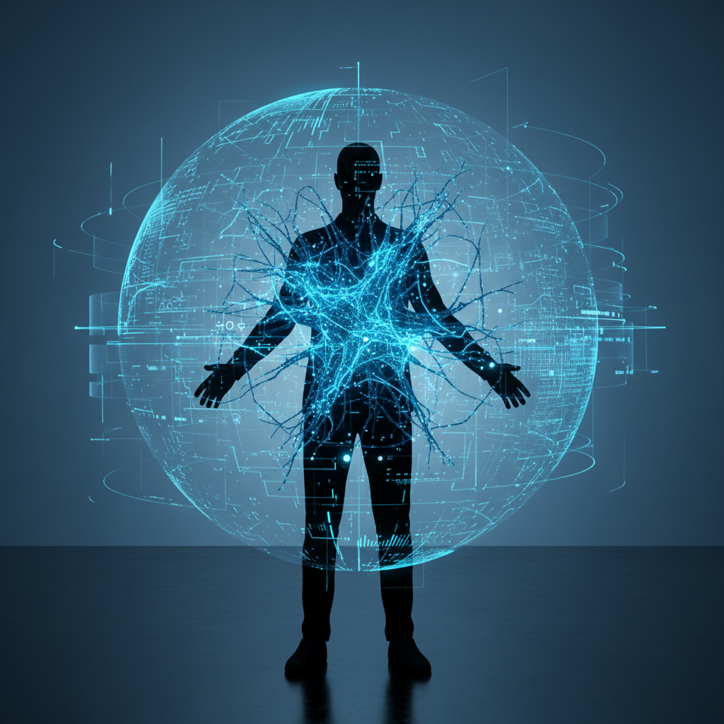 Una mujer joven sonriendo y señalando con un lápiz una tableta digital mientras trabaja en un ordenador portátil en un espacio de coworking moderno y luminoso.