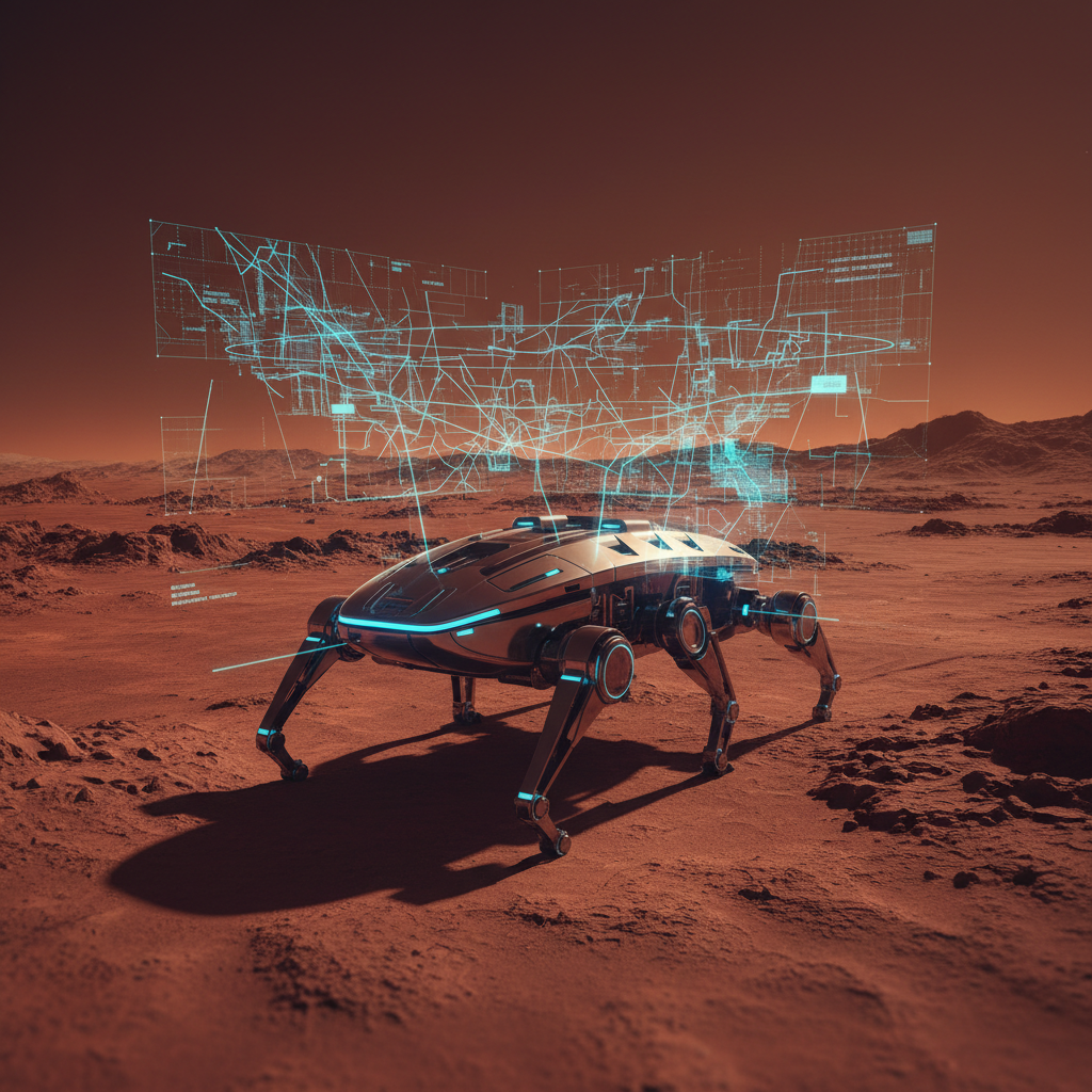 Mano de una persona sosteniendo un smartphone horizontalmente que muestra una aplicación de mapas con una ruta resaltada.
