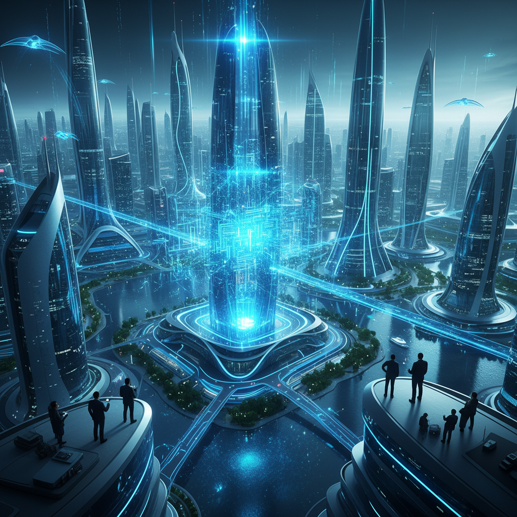 Par de zapatillas de running nuevas de color azul oscuro con suela blanca y detalles naranjas, sobre una superficie gris clara.