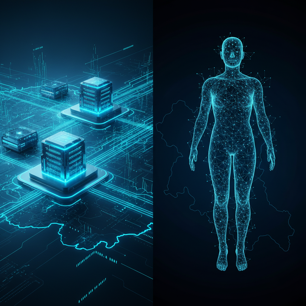 Una persona sostiene un smartphone mostrando una pantalla de inicio de sesión con campos para correo electrónico y contraseña.