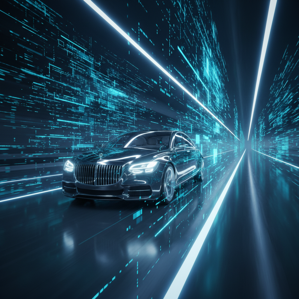 Edificio rojo con techo blanco en un paisaje nevado, rodeado de pinos, bajo un cielo nublado.