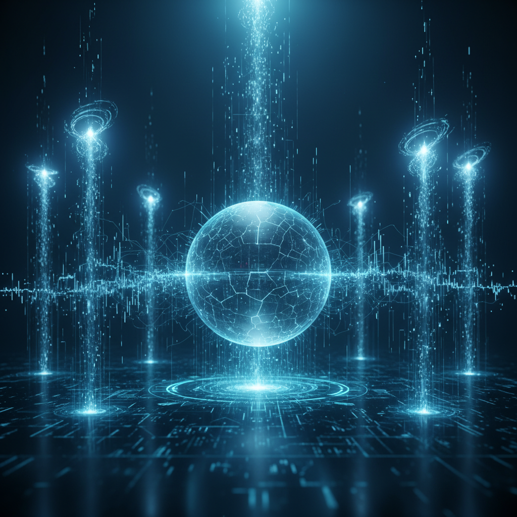 Manos escribiendo en un teclado de portátil, con un cuaderno abierto y un bolígrafo sobre un escritorio limpio.