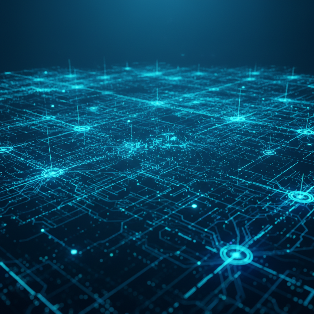 Equipo diverso de profesionales colaborando en una reunión de oficina moderna, con documentos y un ordenador portátil sobre la mesa.