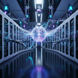 Taza de café espresso recién hecho con una capa de crema dorada sobre una superficie oscura.