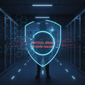 Manos sosteniendo un smartphone con una aplicación móvil mostrando un gráfico de líneas de datos.