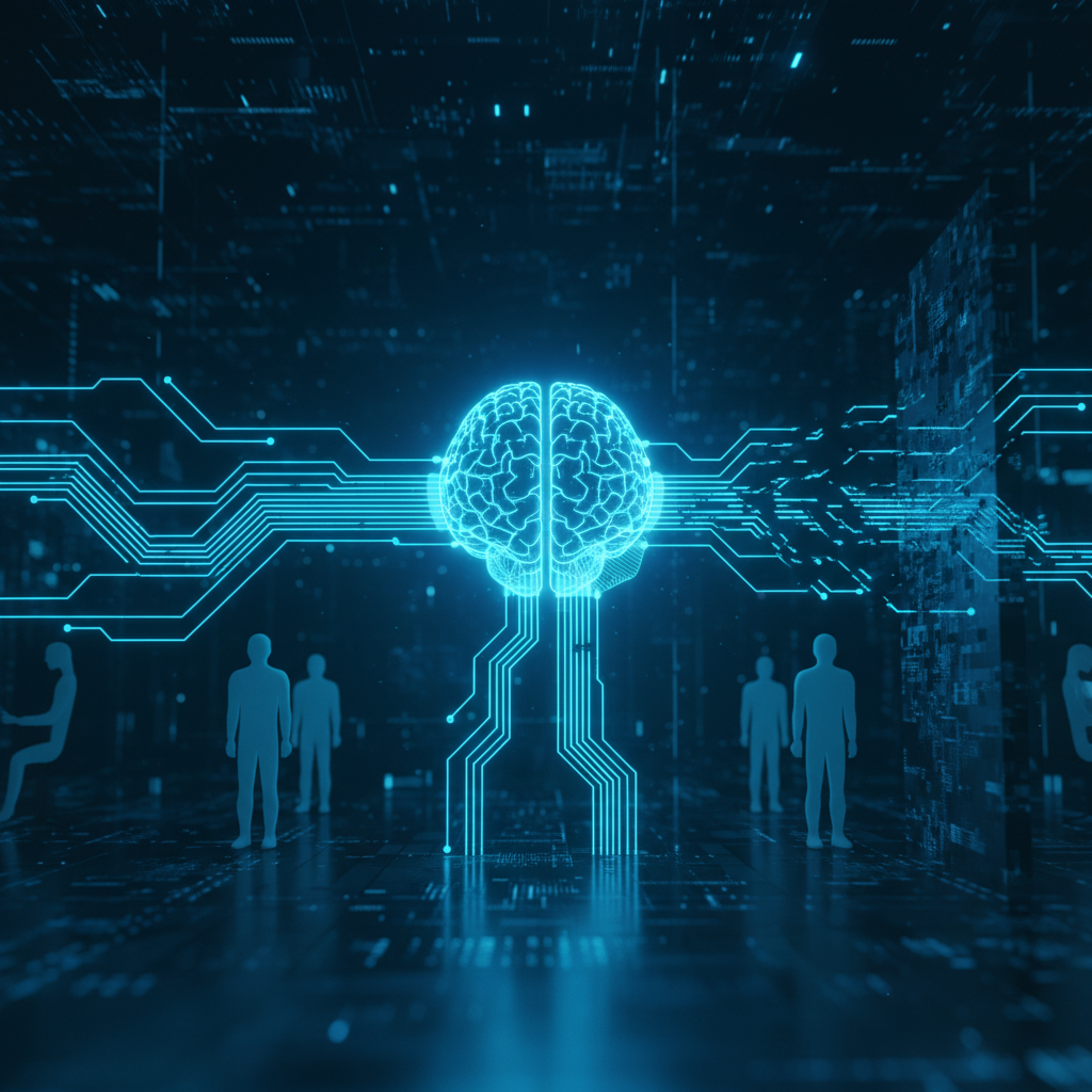 Pantalla de smartphone mostrando una aplicación de banca móvil con una lista de transacciones recientes detallando fechas, montos y descripciones en un diseño blanco y azul.