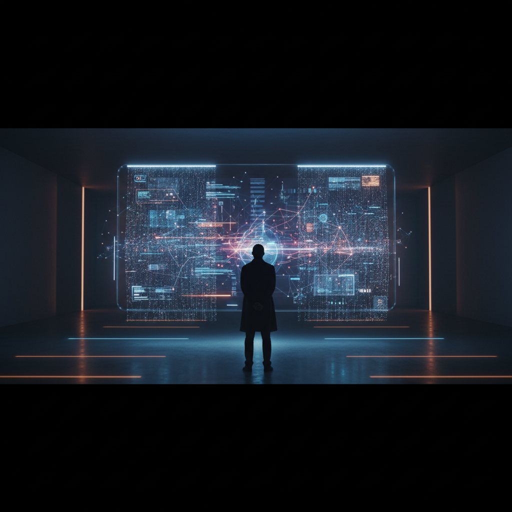 Una caja de entrega blanca con cinta azul y una etiqueta de envío visible, apoyada sobre una superficie clara.