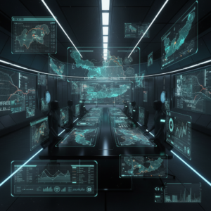 Vista aérea de la playa de La Concha en San Sebastián, España, con edificios y montañas al fondo.