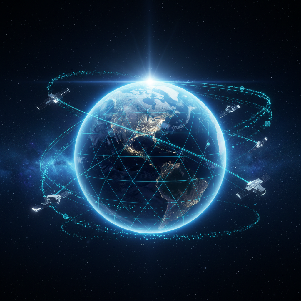 Un hombre con auriculares trabaja concentrado frente a su ordenador portátil en una oficina en casa.