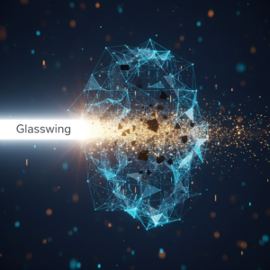 Mano sosteniendo un smartphone con la pantalla mostrando la interfaz de Instagram y un botón de 'Seguir'.