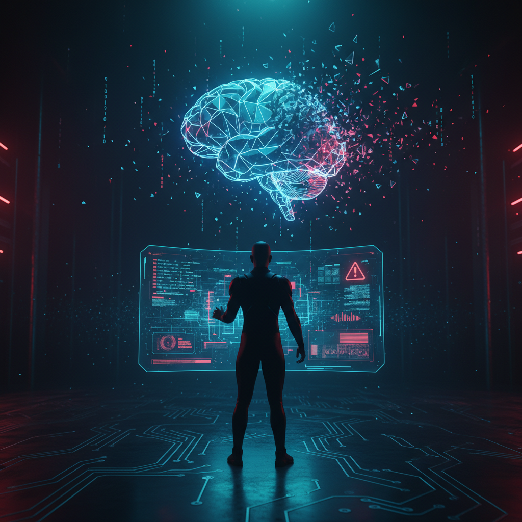 Hombre con gafas concentrado trabajando en un ordenador portátil, con una taza de café blanca a su lado, en un espacio de trabajo compartido o cafetería.