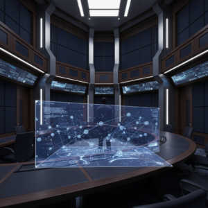 Mano sosteniendo un smartphone moderno de color plata con la pantalla encendida mostrando una aplicación de red social.